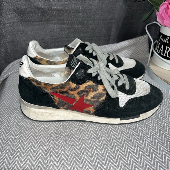 Golden Goose Running Shoes Leopard - Picture 4 of 10